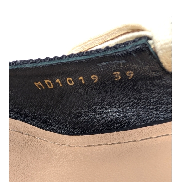 Dior J'Adior Black Slingback Mesh Pointed Toe Kitten Heel Pump Black 39 | 8.5 - Picture 6 of 11